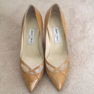 Nude Jimmy Choos - size 40